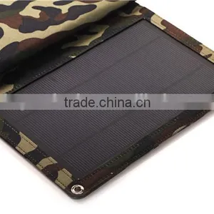Hot Outdoor Folding Solar Panel Charger 8W For Moible Phone Camping Travel Backpacks thumbnail-4