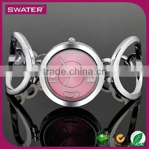 Wholesale Jewelry Stainless Steel New Girls Fashion Watches thumbnail-1