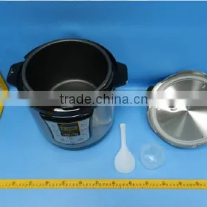 SAA 6L 1000W Basic Cheap 4 Digital Display Stainless Steel Housing Electric 8 Cooking Functions Electric Pressure Cooker thumbnail-3
