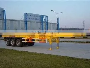 Widely Used 3 Axle 40ft Skeleton Container Semi-trailer thumbnail-1