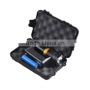 3W Aluminum Underwater IP68 Waterproof Diving Torch thumbnail-2