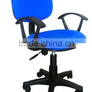 Blue Color Fabric Material Task Chair thumbnail-1