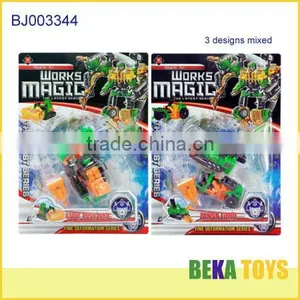 Toys Factory Diy Intelligent Toy Plastic Deformation Warrior thumbnail-1