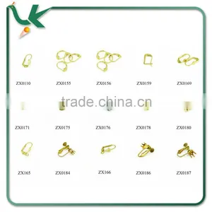 French Fitting Stud Earring Clip thumbnail-1