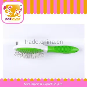2015 Hot Sale Pet Product Pet Rubber Two Sides Brush Petlover thumbnail-1