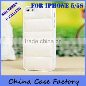 2014 New Deisgn Plastic With Soft PU Leather Case For IPhone 5/5S thumbnail-4