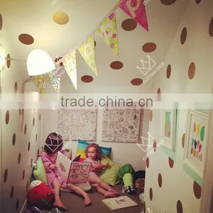 2015 New Design Top Quality Gold Dot Wall Sticker thumbnail-3