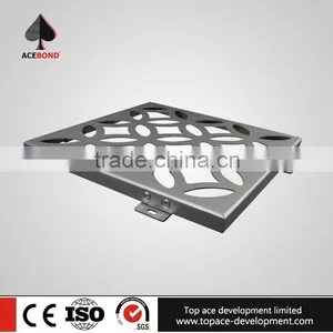The Most Widely Used 300x300mm Decorative Aluminum Sheet Metal Building Facades thumbnail-1