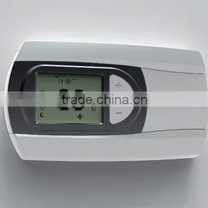 Fan Coil Thermostat Enclosure Design, Plastic Electrical Cases With Lcd Display and Button, thumbnail-1