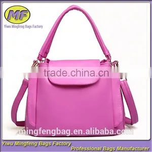 2015 New Fashionable Tote and Single Shoulder Leisure PU Lady Women Bag thumbnail-1