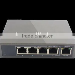 POE Device Factory Gigabit Switch Direct 4 Ports 1.6 Gbps POE thumbnail-5