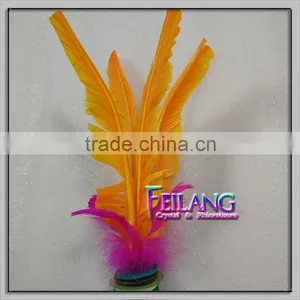 Chinese Traditional Jianzi Colorful Feather Kicking Shuttlecock Toy Sport thumbnail-2