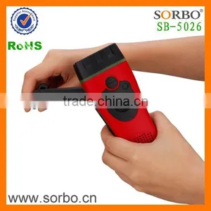 Portable Hand Crank FM Radio Flashlight thumbnail-2
