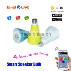 APP LED Bluetooth Speakers With Disco Light thumbnail-1
