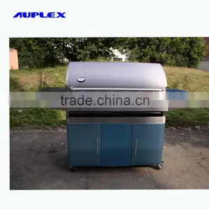 Iron Window Grill Design 6 Burners Pellet Char Grill thumbnail-1