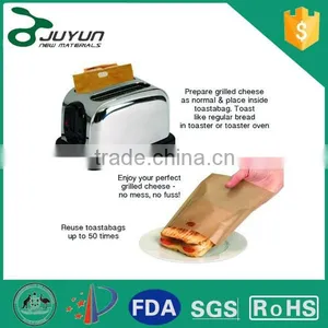 Non Stick PTFE Toaster Bag Teflon Bread Heating Bag Reusable Sandwich Bags thumbnail-1