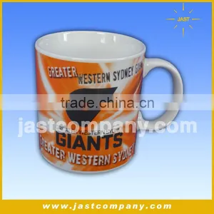 Club Logo Printed Musical Ceramic Sublimation Mug thumbnail-4