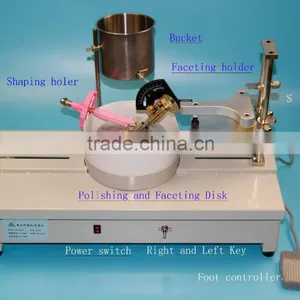 Hot Selling Excellent Design and Convenient Operate Gem Lapidary Machine With Faceting and Polishing thumbnail-2