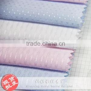 In Stock Soft Dobby Design Polyester Cotton Fabric thumbnail-1