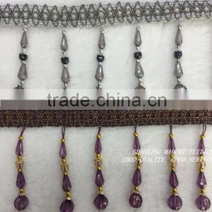 2015 New Design 13cm Long Crystal Curtain Lace, Shining Crystal, Accessories thumbnail-4