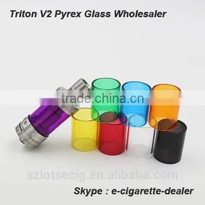 Triton V2 3.0ml Glass Tank Replacement for RDA Atomizer Triton V2 Glass Tube thumbnail-1
