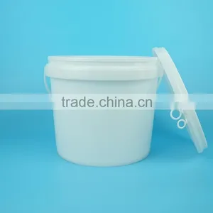 Latex Painting Barrel With Lid and Plastic Handle, 6L Wall Paint Plastic Bucket thumbnail-3