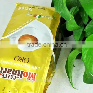 Gold Poly Coffee Bag With Valve thumbnail-3