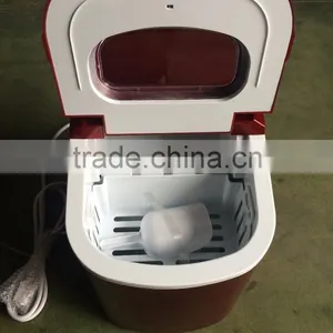 110V 220V Portable Ice Maker With Whirlpool Design For Home Use thumbnail-3