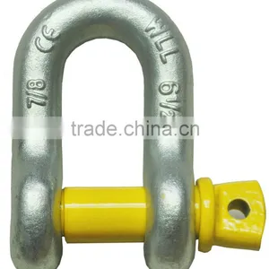 Drop Forged Hardware Alloy Steel/carbon Steel Lifting Hoist G210 D Shape Shackle(carbon Steel) thumbnail-2
