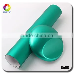 TSAUTOP 1.52*20m 2016 Bubble Free Brushed Matte Pearl Vinyl Brushed Ice Film Tiffany thumbnail-1
