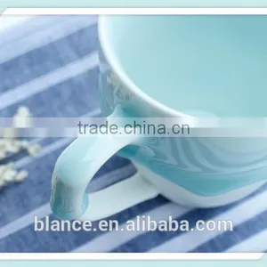 Ceramic Overflow Mug Melting Design Coffee Cup thumbnail-3