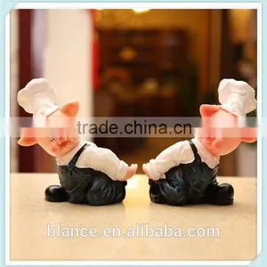 Decorative Animal Resin Wine Stand Pig Shape Wine Bottle Holder thumbnail-1