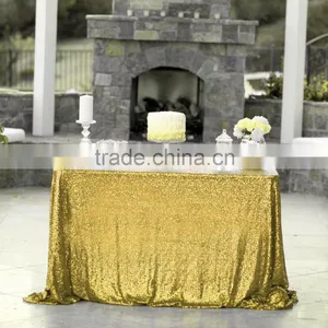 60*102" Royal Blue Wholesale Rectangle Sequin Table Cloth thumbnail-3