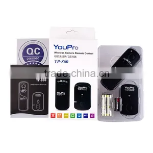 YouPro YP-860/E3 Wireless Remote Shutter Release for Canon DSLR: EOS 1100D, 1000D, 650D thumbnail-5