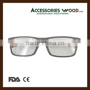 Quality Colorful Square Opticals Wooden Optical Glasses thumbnail-1