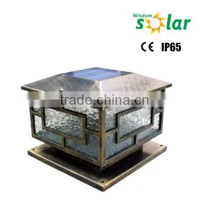 Outdoor Pillar Lights Led Solar Lights Solar Fence Post Lights thumbnail-2