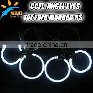 White Red Blue Green Yellow Orange Purple Halo Ring Car Headlight Replacement CCFL Angel Eyes for Modeo RS thumbnail-1