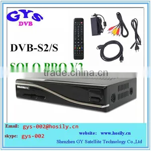 SOLO PRO V2,solo Pro v2 DVB-S2 Support YouTube Player Full HD Enigma 2 Linux OS Satellite Receiver Version 2 thumbnail-1
