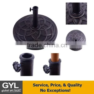 Good Quality Resin Umbrella Base Parts, Beach Umbrella Screw Base thumbnail-1