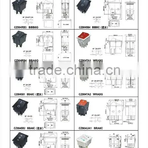T85 on off Round Rocker Switch,Electric Bicycle Handle Rocker Switch Switch thumbnail-6