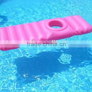 Pink Inflatable Maternity Pool Floats Water Air Mattress Bed for Pregnant Women thumbnail-2