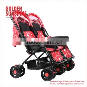 Mother See Baby Twins Stroller/Double Stroller /Twins Carriage /Double Pushchair thumbnail-2