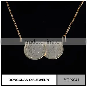 Circle AAA cz Sterling Silver Pendants Necklace /Hot Selling Micro-pave Setting Zircon thumbnail-3