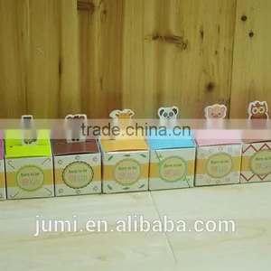Lovely Selva Animals Paper Candy Box for Baby Shower thumbnail-1
