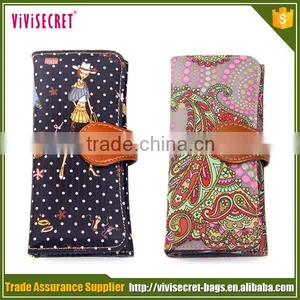 Super Quality Color Matching Ladies Multifunction Wallet thumbnail-2