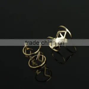 Fashion Brand Hollow Imitation Finger Ring Custom thumbnail-3