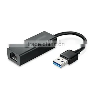 USB 3.0 Male A to RJ45 Female Adapter Supporting 10/100/1000 Bit Ethernet thumbnail-1