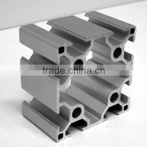 Aluminum Window Extrusion Profile , 6063 T Slot Alloy Aluminum Extrusion thumbnail-1