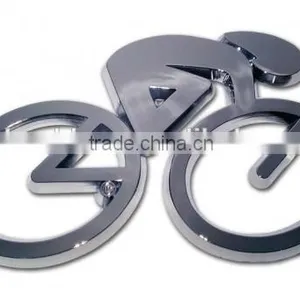 ABS Plastic High Quality Chrome Auto Emblem thumbnail-1