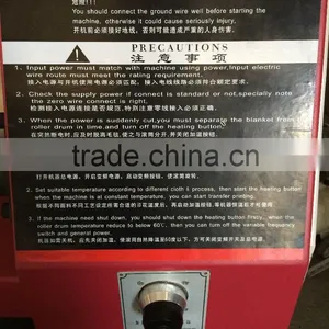 Oil Heating Roller Sublimation Heat Transfer Machine for Textile thumbnail-4